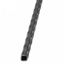 [K34.011] Teksturēta kvadrātcaurule 40x40x2mm, L3000 mm