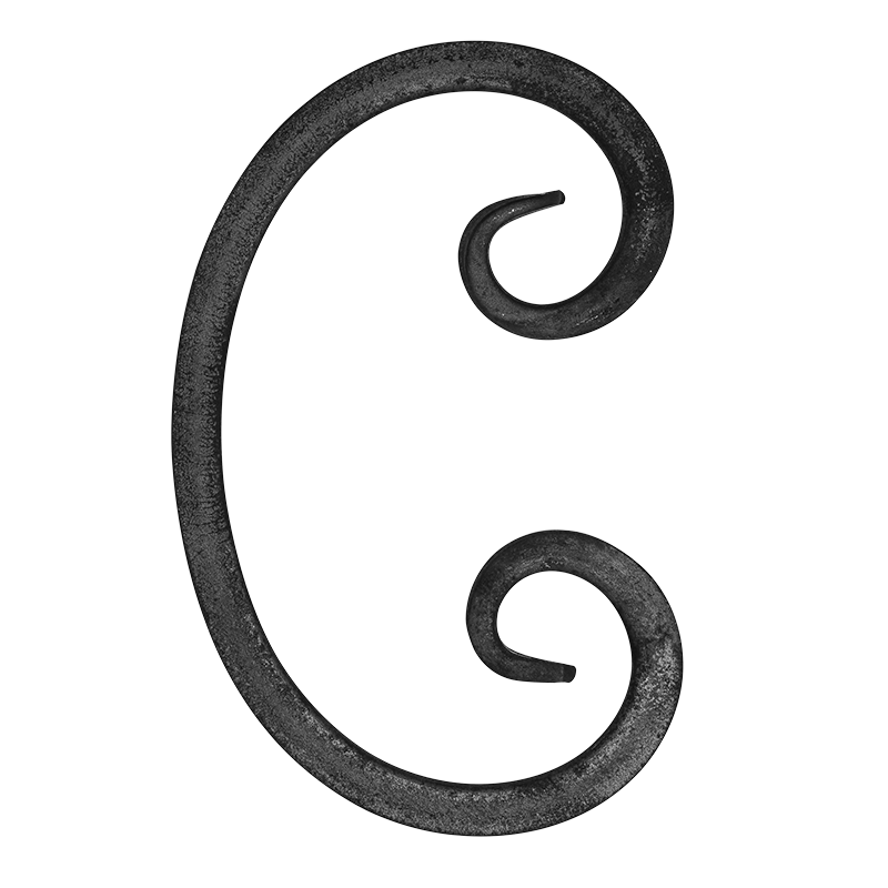 C formas Velmējums 12x12 mm H100 x L70 mm