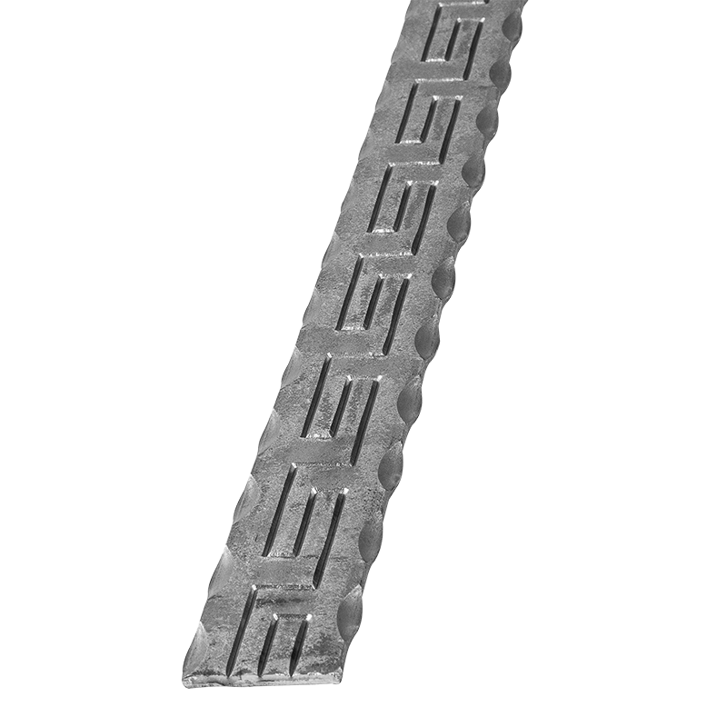Forged steel handrail 40x5 mm L3000 mm