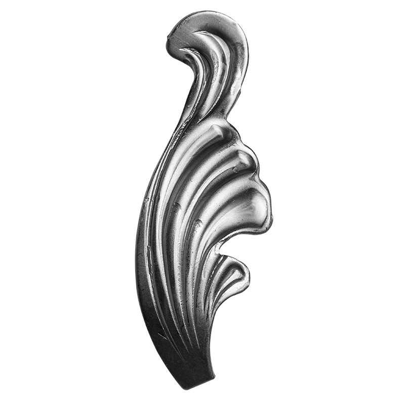 Dekoratīvā Lapiņa H110 x L40 x 2.5 mm ( kreisā )
