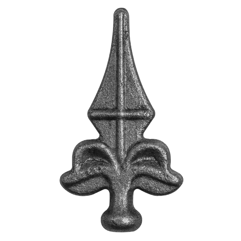 Steel forged arrowhead D16mm, H82 x L40 mm