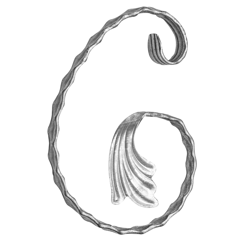 C formas Velmējums 12x6 mm H190 x L140 mm