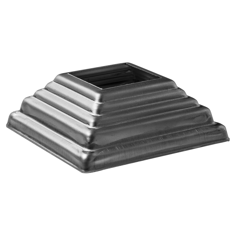 Nosegplāksne 30x30mm, H30mm, L80xL80mm