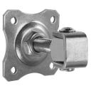 Adjustable hinge, M16 80x80x3 mm