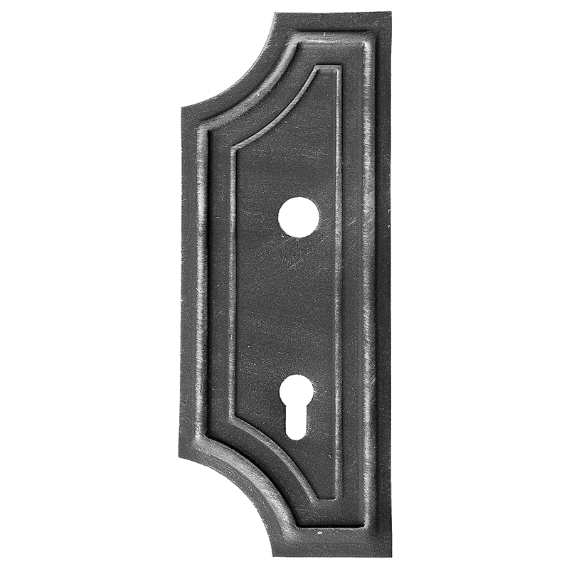 Door handle cover, left H278xL110x2 mm