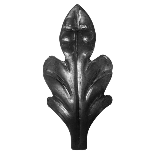 [K51.099] Decorative steel leaf 3 mm H105 x L50 mm