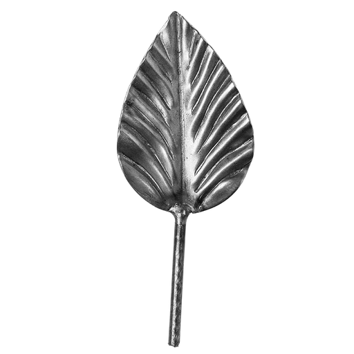 [K50.106] Decorative steel leaf 2 mm H125 x L50 mm