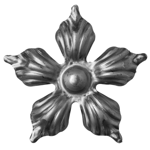 [K50.021] Decorative steel flower  D100 x 2 mm