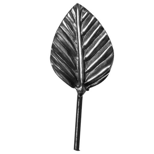 [K50.107] Decorative steel leaf 2 mm H80 x L4 mm
