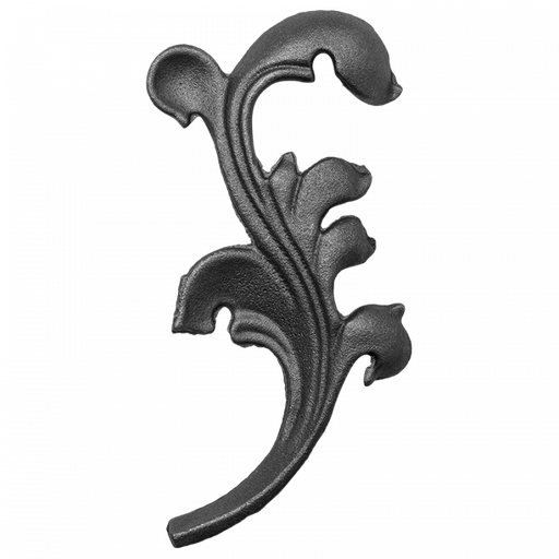 [K52.021] Dekoratīvā Lapiņa ( kreisā ) 4 mm H210 x L135 mm 