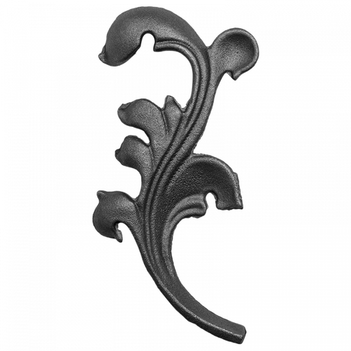 [K52.022] Dekoratīvā Lapiņa ( labā ) 4 mm H210 x L135 mm 