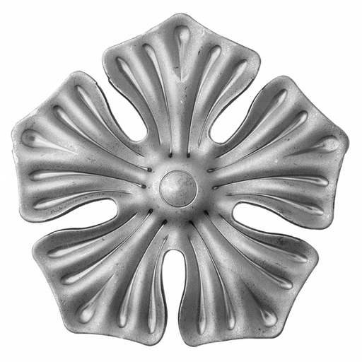 [K50.055] Decorative steel flower D115mm 2 mm
