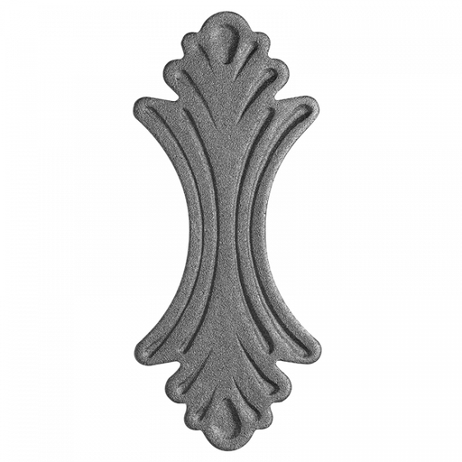 [K44.203] Dekoratīva pēda 4 mm H200 x L85 mm