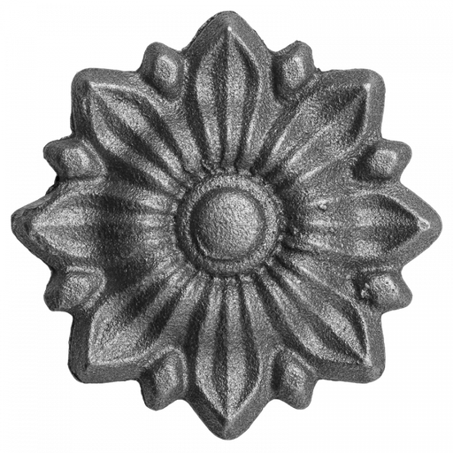 [K52.300] Decorative steel flower 8 mm H85 mm