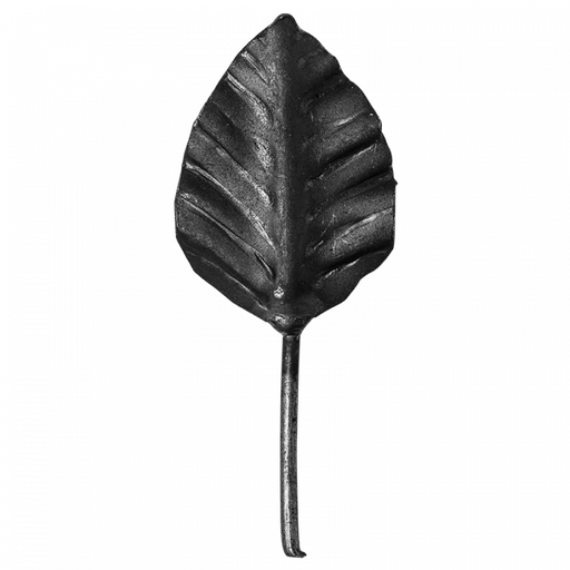 [K50.112] Decorative steel leaf 2 mm H80 x L40 mm