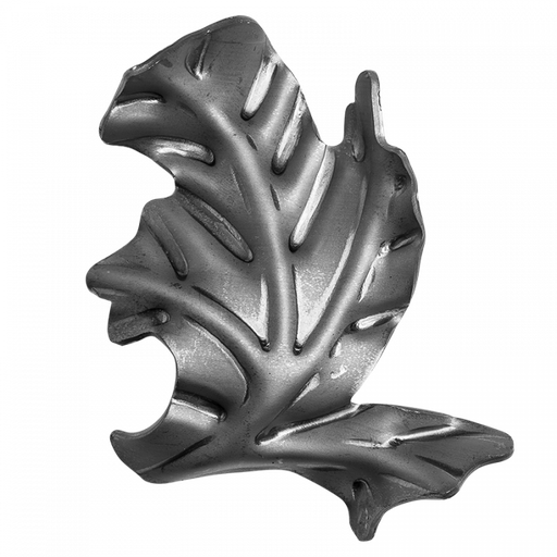 [K51.015] Decorative steel leaf 2 mm H112 x L92 mm ( left )
