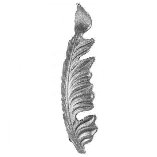 [K52.044] Decorative steel leaf H190 x L60 mm