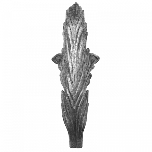 [K50.239] Decorative steel leaf 2,5 mm H240 x L70 mm