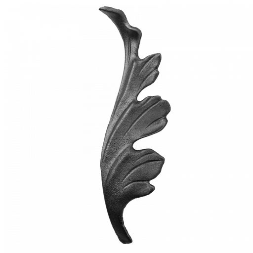 [K52.049] Dekoratīvā lapiņa ( kreisā ) H220 x L140 mm 