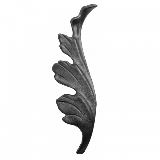 [K52.050] Decorative steel leaf H220 x L140 mm ( right )