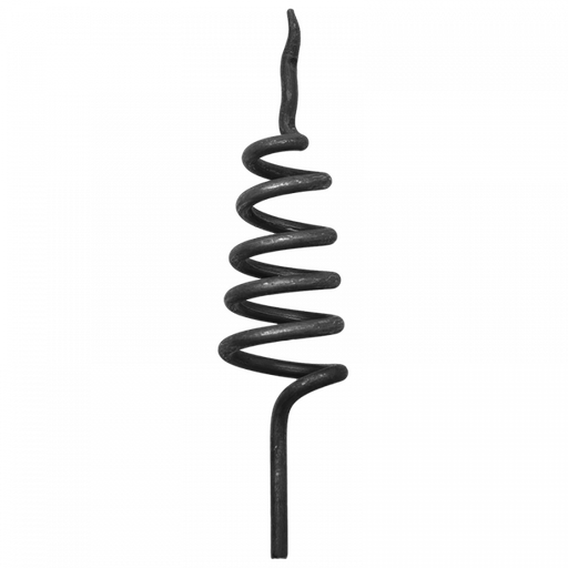 [K52.217] Forged steel Grape spiral H160xL43 mm D5mm