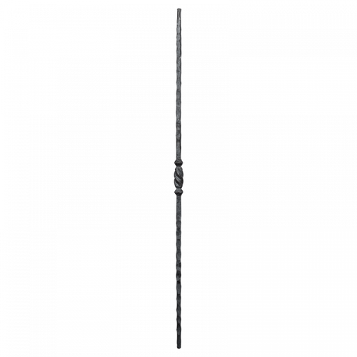 [K23.003] Кованая балясина 14x14 mm H950 x L30 mm