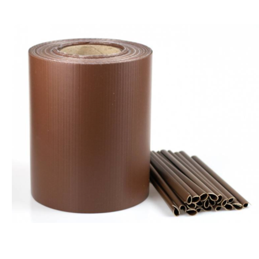 [FL.B190.8011] Fence Strip BASIC 190mm x 35m (RAL8011)