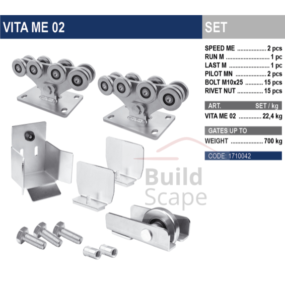 [1710042] Roller block Set VITA ME 02