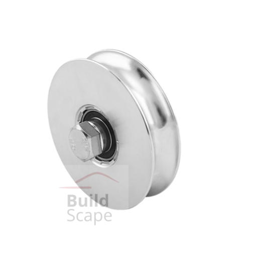 "O" grooved wheel single bearing