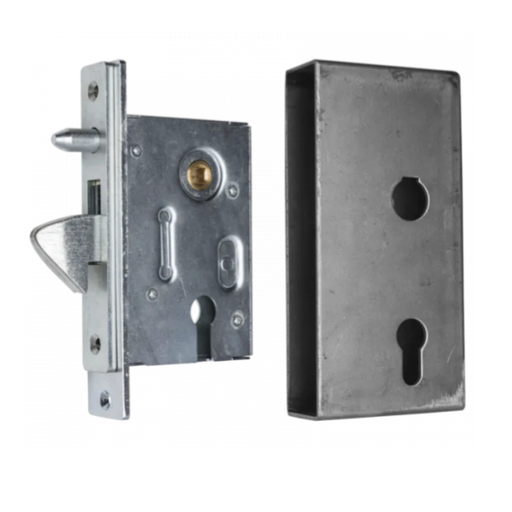 [63.233] Lock for sliding gates, with hook  72-55/30