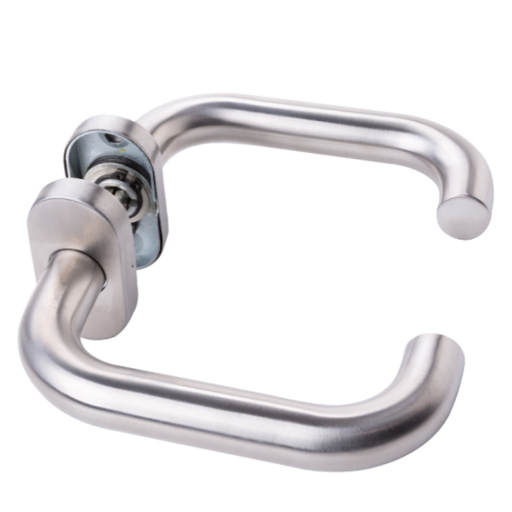 [63.401] Door handle in stainless steel