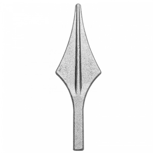 [K40.183] Forged steel arrowhead 12x12 mm H160 x L50 mm