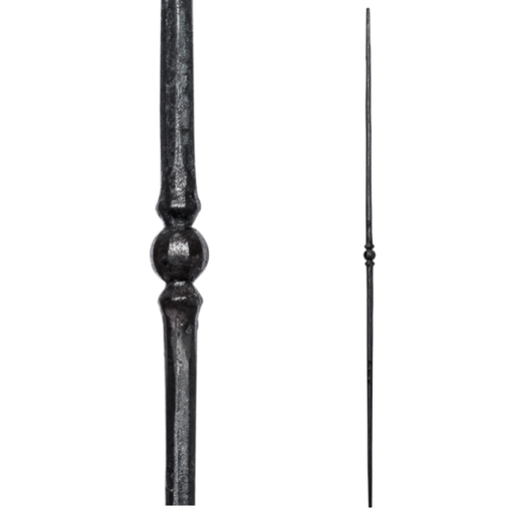 [K23.005] Forged steel baluster d12mm H950 x L25 mm