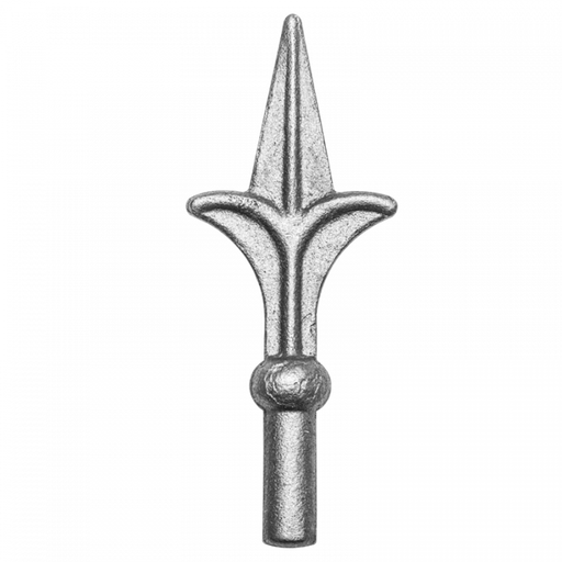 [K40.045] Forged steel arrowhead  D13 mm H130 x L53 mm