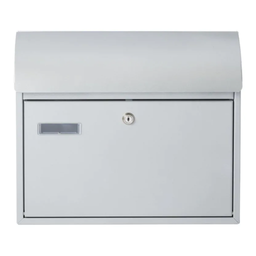 [65.344] Mailbox 410x330x102mm, silver
