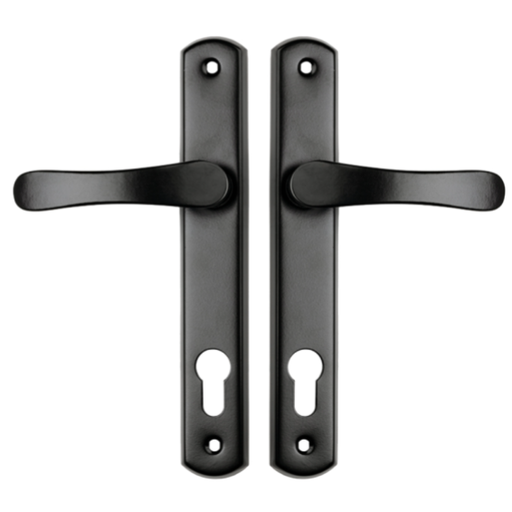 [63.285.90.00] Door handle, black L280mm (hole startp handle and cylinder is 90mm)