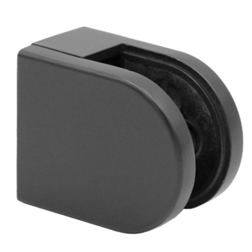 [i01.50D1.ZXM.7016] Стеклодержатель 50x40x26mm, zamak + RAL7016