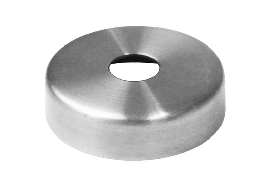 [i23.1245.4BS] Nosegvāks caurulei d12, D45mm, H13mm, t1mm, AISI 304 satin