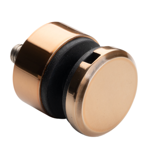 [i01.3000.4XP.COPPER] Glass clamp M8x40, D30 AISI 304, copper (6-12mm)