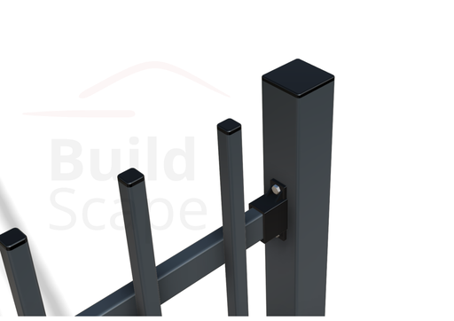[MEP1.7016M.H1300] MEP1 Metal fence H1300mm, RAL7016