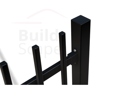 [MEP1.9005M.H1300] MEP1 Metal fence H1300mm, RAL9005