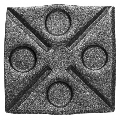 [K44.038] Декоративные пятки 8 mm H85 x L85 mm