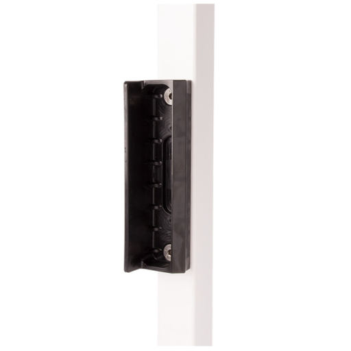 [BS.SMKL9005QF2] Pretlika dārza slēdzenei LOCINOX RAL9005