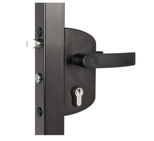 [BS.LAKZ4040P1L9005VCAP] Ornamental lock Locinox RAL9005