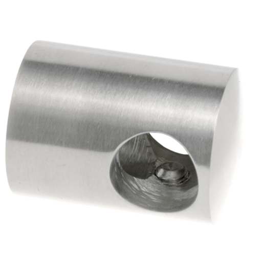 [i02.0010.4XS] Šķērstieņa turētājs d10mm D22 H20, AISI 304 Satin