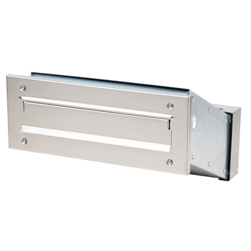 [65.325] Multifunctional built-in mailbox, silver