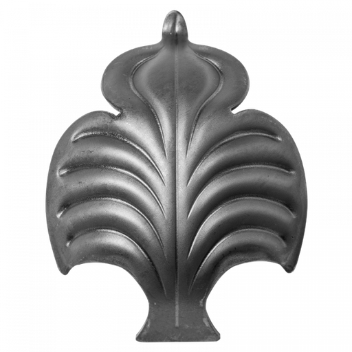 [K51.083] Decorative steel leaf 2 mm H100 x L72 mm