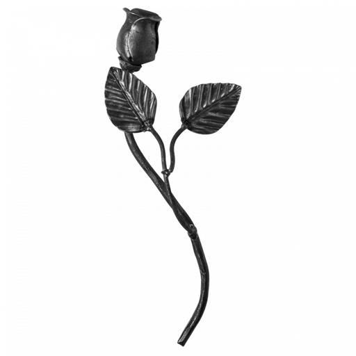 [K50.104] Decorative steel flower L140 x H200 mm