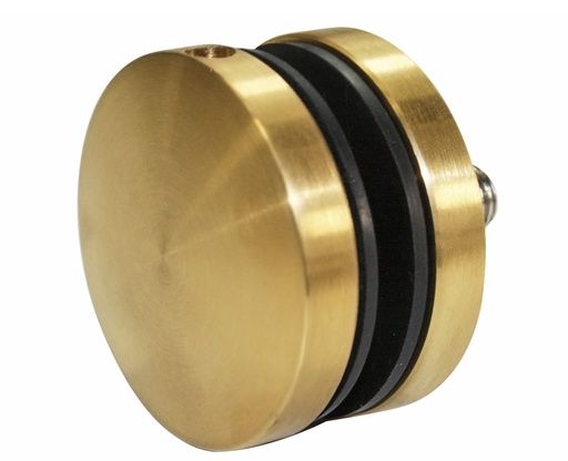 [i01.5010.4XS.GOLD] Stikla turētājs D50x8mm AISI 304 (Satin) Distanceris bez vītnes 10.5mm (8-21.52mm)