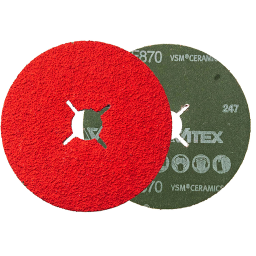 [PF.75420028] Sandpaper grinding discs. 125 mm grit 36 ​​(VSM Ceramics)